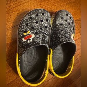 Disney CROCS Kids Black and Yellow